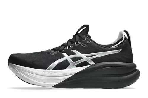 Gel-Nimbus 28 Platinum Men's :Platinum | Black