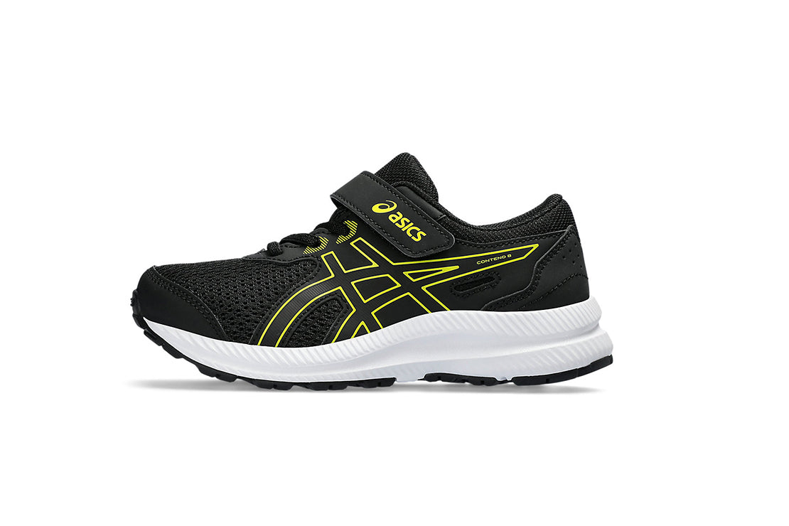 Contend 8 PS Younger Kids :Black I Bright Yellow