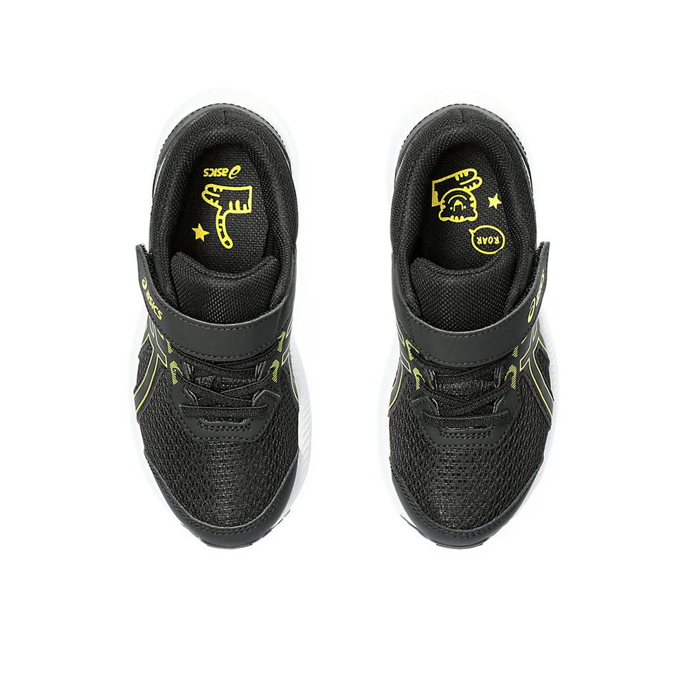 Contend 8 PS Younger Kids :Black I Bright Yellow