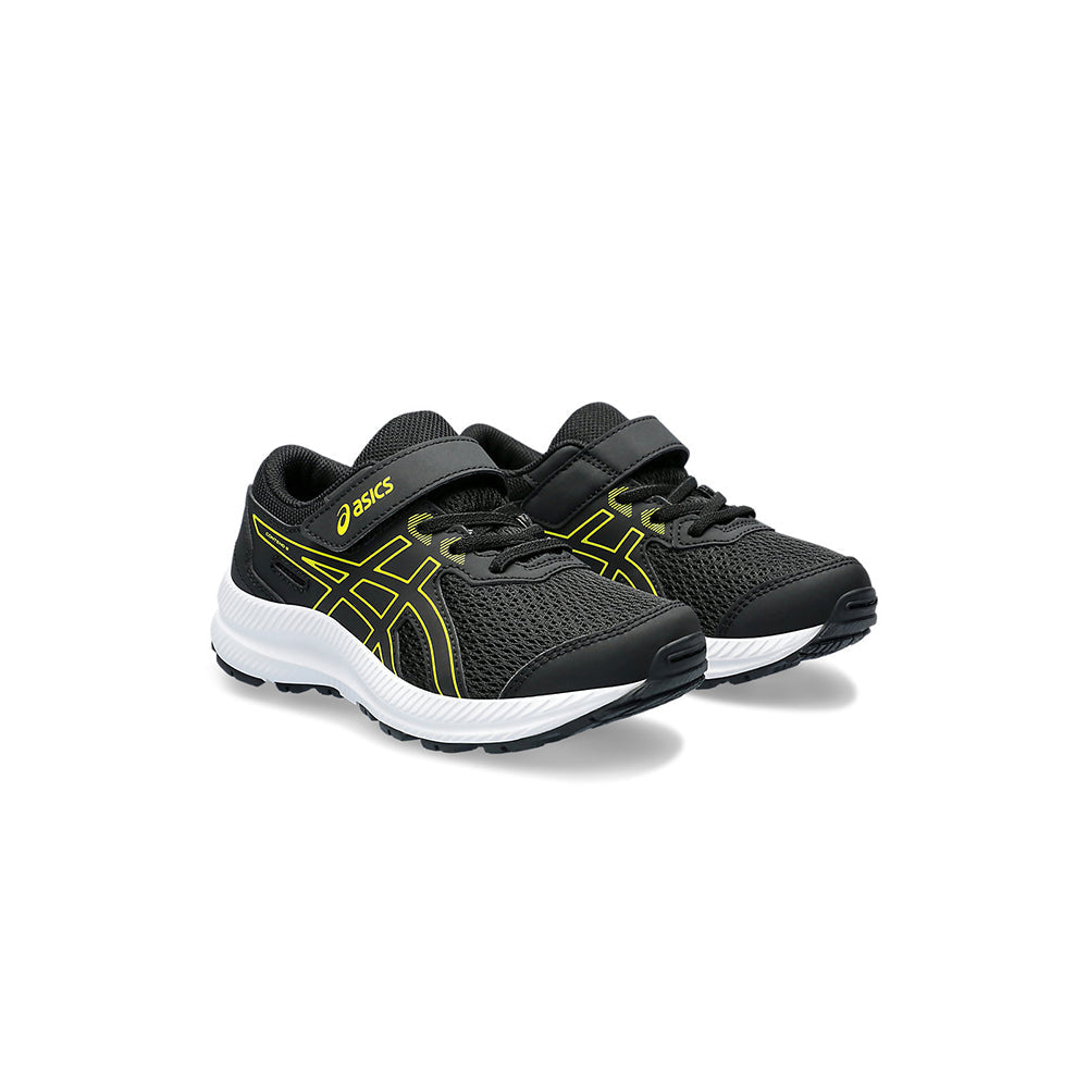 Contend 8 PS Younger Kids :Black I Bright Yellow