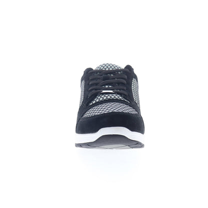 Drew Gemini 10296-19 Womens Black Narrow Suede Lifestyle Sneakers Shoes