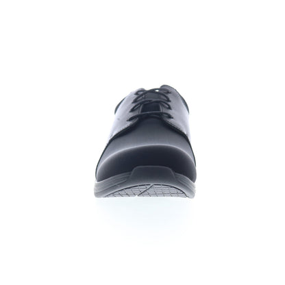 Drew Clover 10300-99 Womens Black Leather Lifestyle Sneakers Shoes