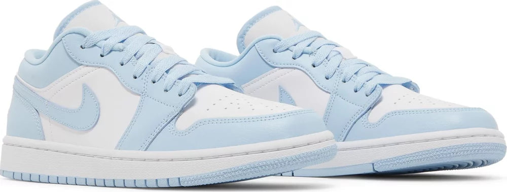 Nike Womens Air Jordan 1 Low Sneakers - 'Ice Blue'