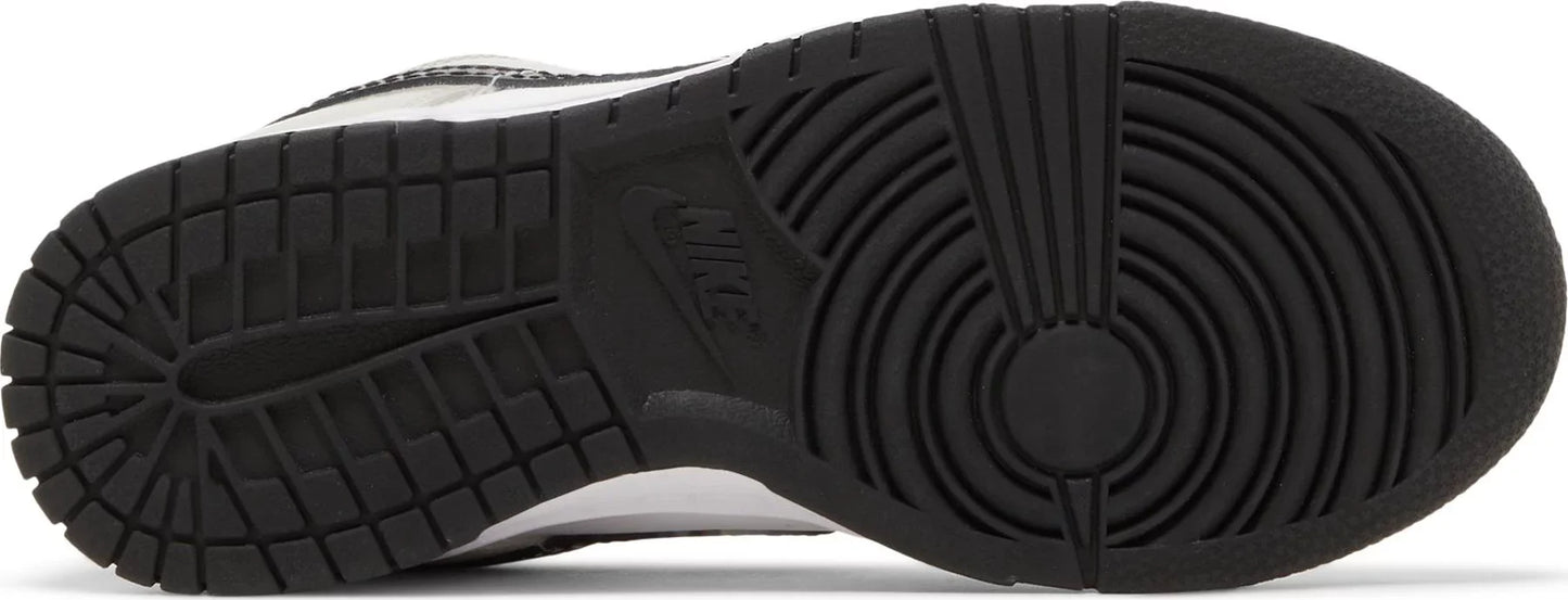 Nike Womens Dunk Low Sneakers - 'Light Iron Ore Black'