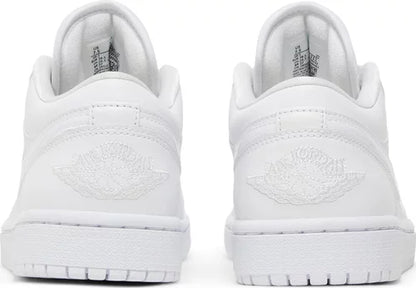 Nike Womens Air Jordan 1 Low Sneakers - 'Triple White' 2022