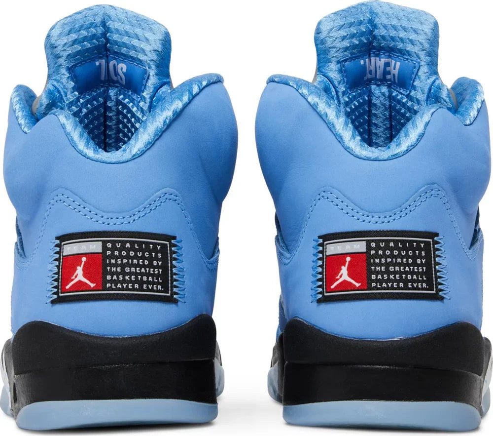 Nike Mens Air Jordan 5 Retro Sneakers - 'UNC'
