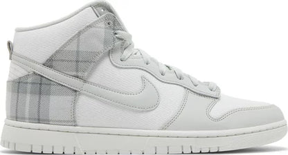 Nike Mens Dunk High SE Sneakers - 'Mint Plaid'
