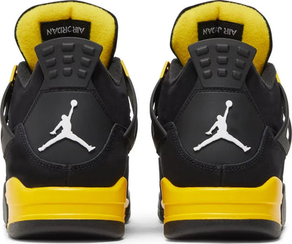 Nike Mens Air Jordan 4 Retro Sneakers - 'Thunder' 2023