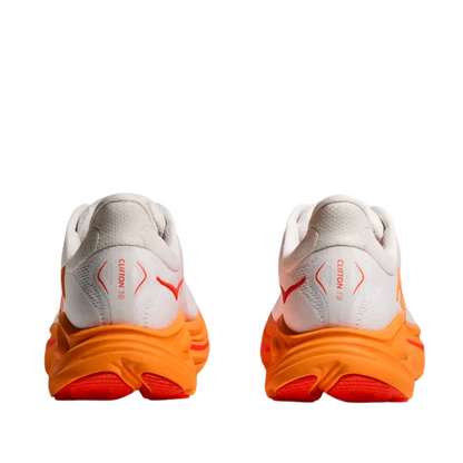 Clifton 10 Men's :Frost | Orange Zest
