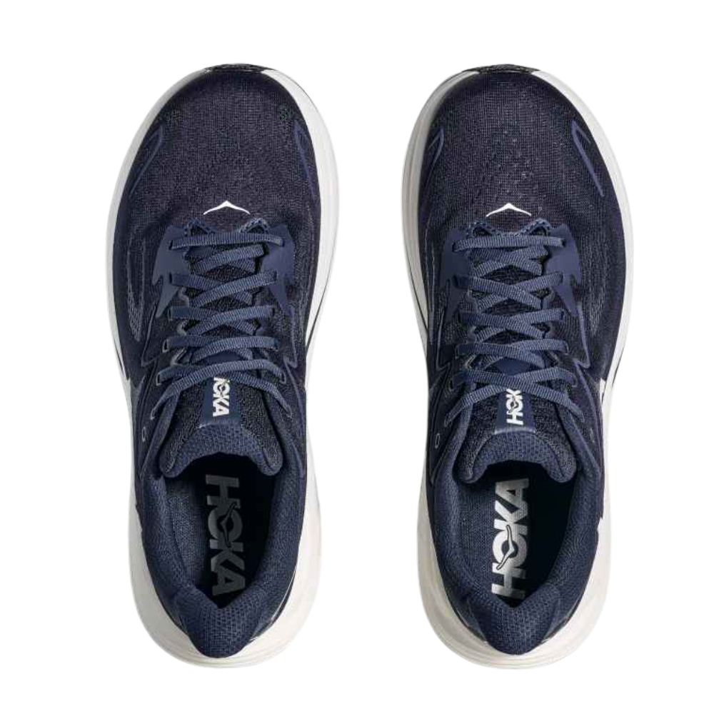 Clifton 10 (Wide) Men's :Navy | White