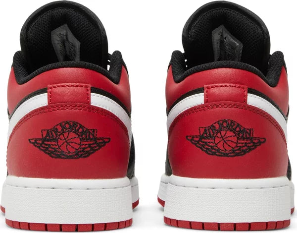 Nike Grade School Womens Air Jordan 1 Low Sneakers - 'Alternate Bred Toe'