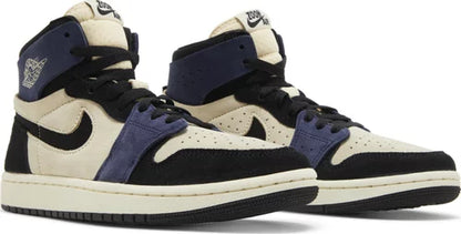 Nike Womens Air Jordan 1 High Zoom Comfort 2 Sneakers - 'Blackened Blue'