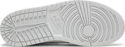 Nike Womens Air Jordan 1 Mid SE Sneakers - 'Light Steel Grey Canvas'