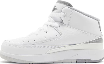 Nike Toddlers Air Jordan 2 Retro Sneakers - 'Cement Grey'