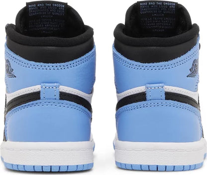 Nike Toddlers Air Jordan 1 Retro High OG Sneakers - 'UNC Toe'