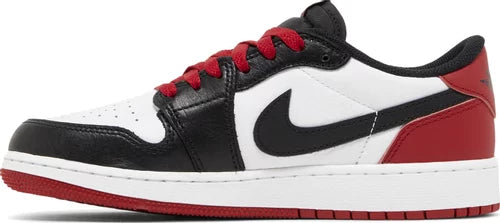 Nike Grade School Womens Air Jordan 1 Retro Low OG Sneakers - 'Black Toe'