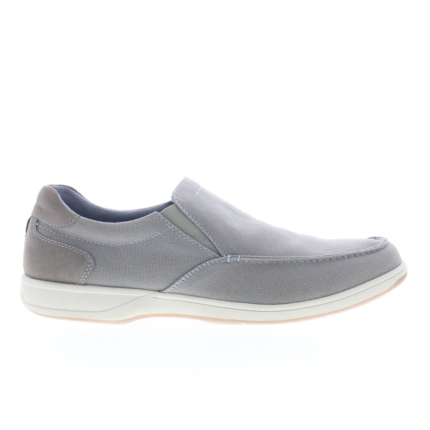Florsheim Lakeside Slip On Mens Gray Extra Extra Wide 5E Loafers Shoes