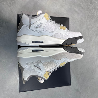 DISPLAY - Nike Grade School Womens Air Jordan 4 Retro SE Sneakers - 'Craft'