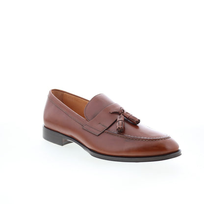 Zelli Italia Como Calfskin Mens Brown Loafers & Slip Ons Casual Shoes