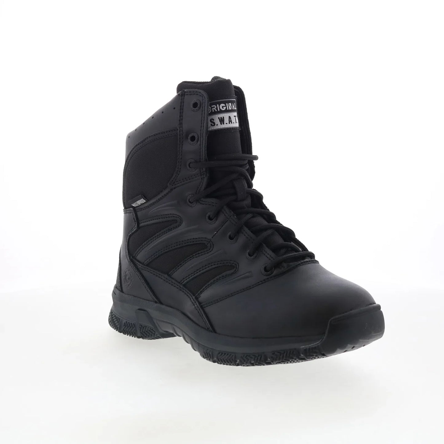 Original Swat Force 8" WP 152001 Mens Black Wide Leather Tactical Boots