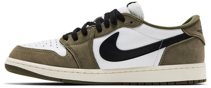 Nike Mens Air Jordan 1 Retro Low OG 'Medium Olive'