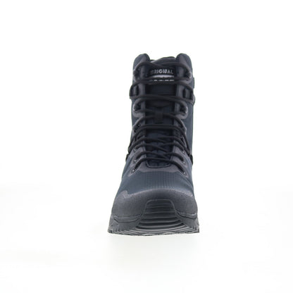 Original Swat Alpha Fury 8" Side-Zip EN 177501 Mens Black Wide Tactical Boots