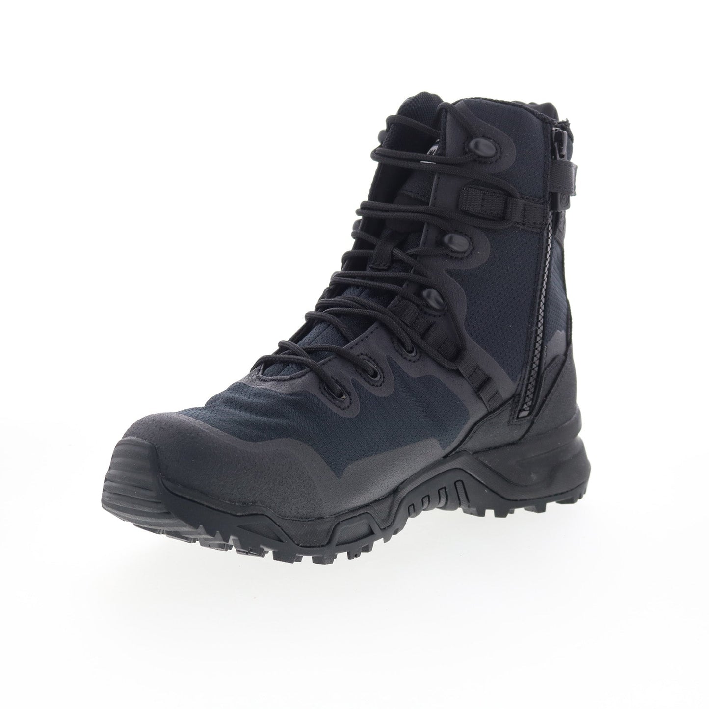 Original Swat Alpha Fury 8" Side-Zip Safety 178401 Mens Black Tactical Boots