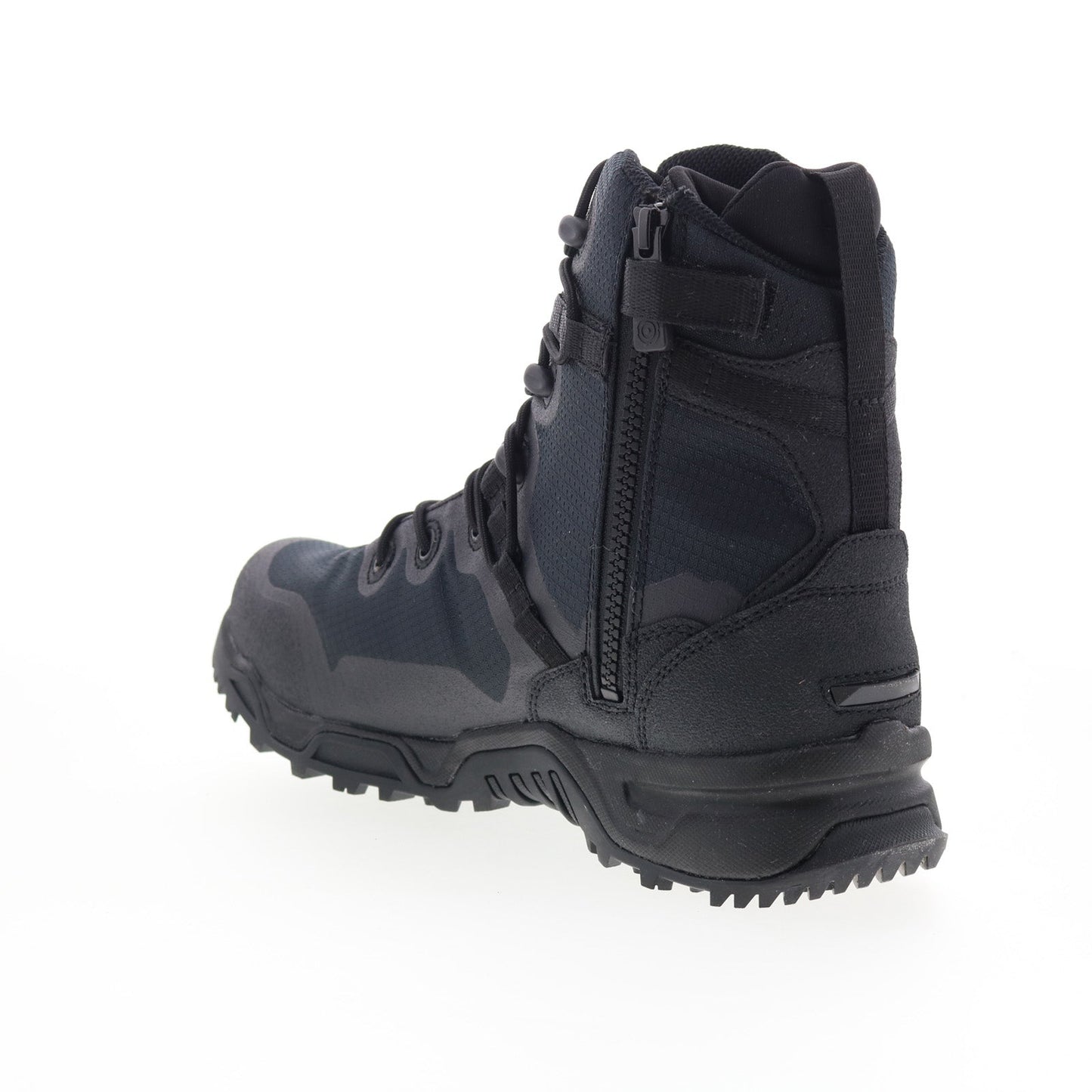 Original Swat Alpha Fury 8" Side-Zip Safety Mens Black Wide Tactical Boots