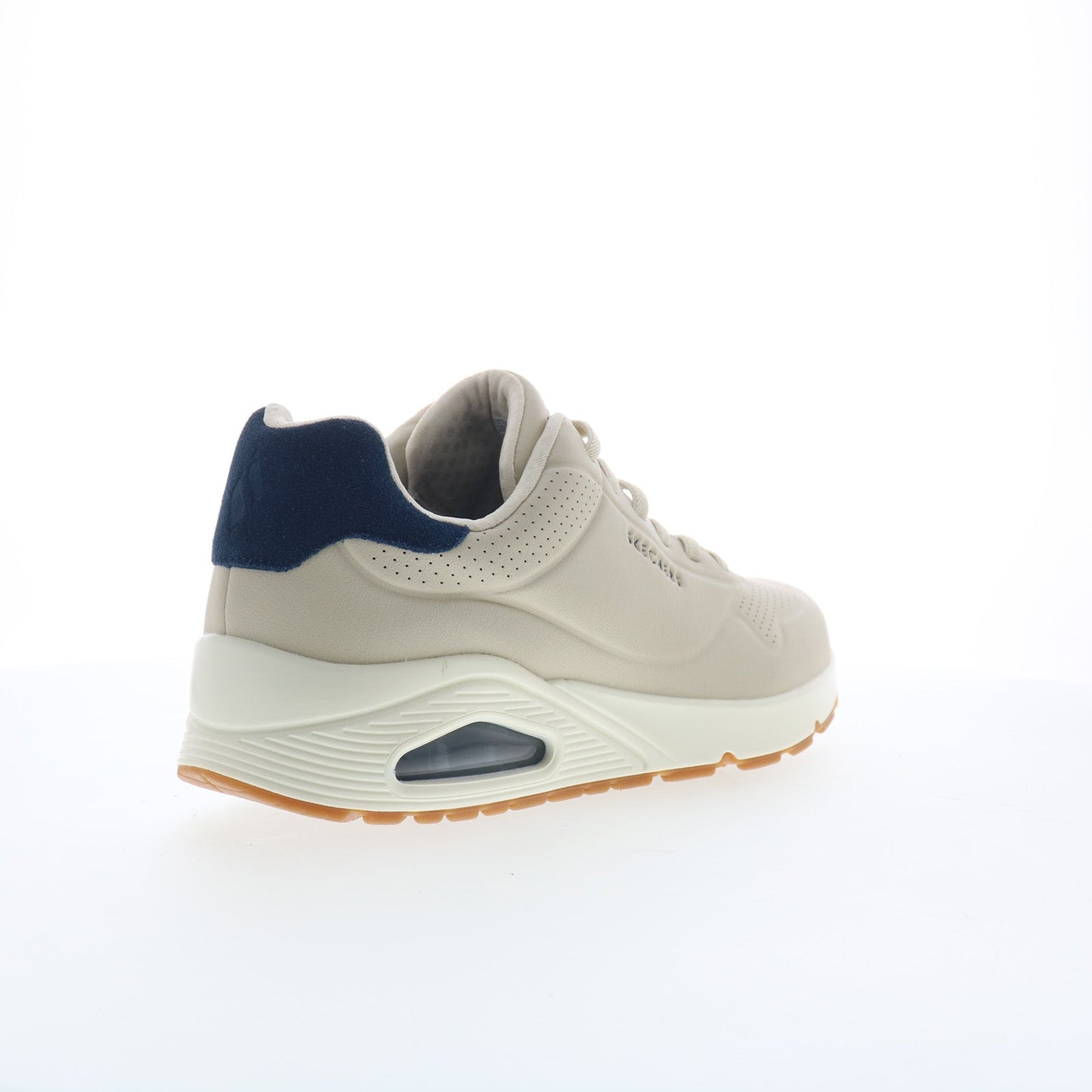 Skechers Uno - Tailored Air 183007-NTBL Mens Beige Lifestyle Sneakers Shoes