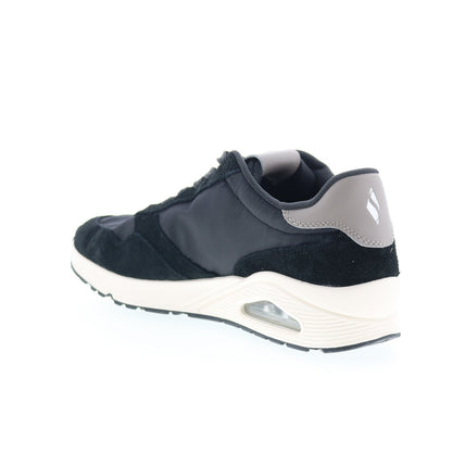 Skechers UNO - Vintage Dayz 183053-BLK Mens Black Lifestyle Sneakers Shoes