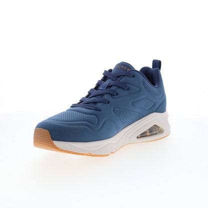 Skechers Tres-Air UNO - Casairal Mens Blue Lifestyle Sneakers Shoes