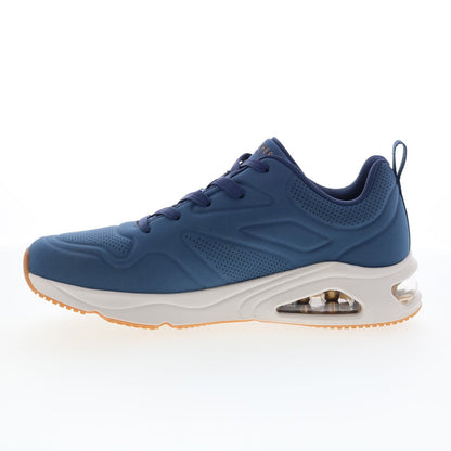Skechers Tres-Air UNO - Casairal Mens Blue Lifestyle Sneakers Shoes