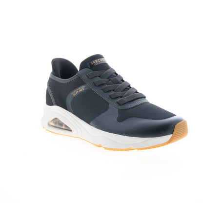 Skechers Tres Air Uno Necessairy 183093 Mens Black Lifestyle Sneakers Shoes
