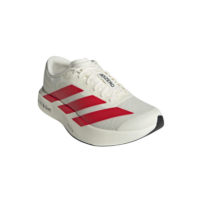 Adizero Evo SL Men's :Cloud White | Better Scarlet