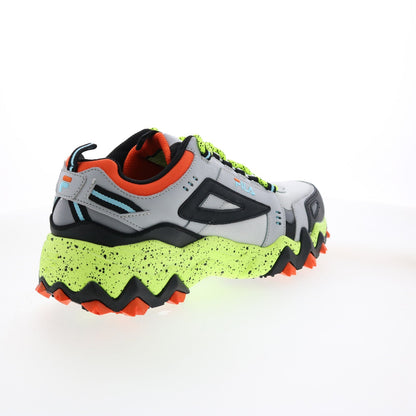 Fila Oakmont Trail 1JM01258-055 Mens Gray Leather Athletic Hiking Shoes