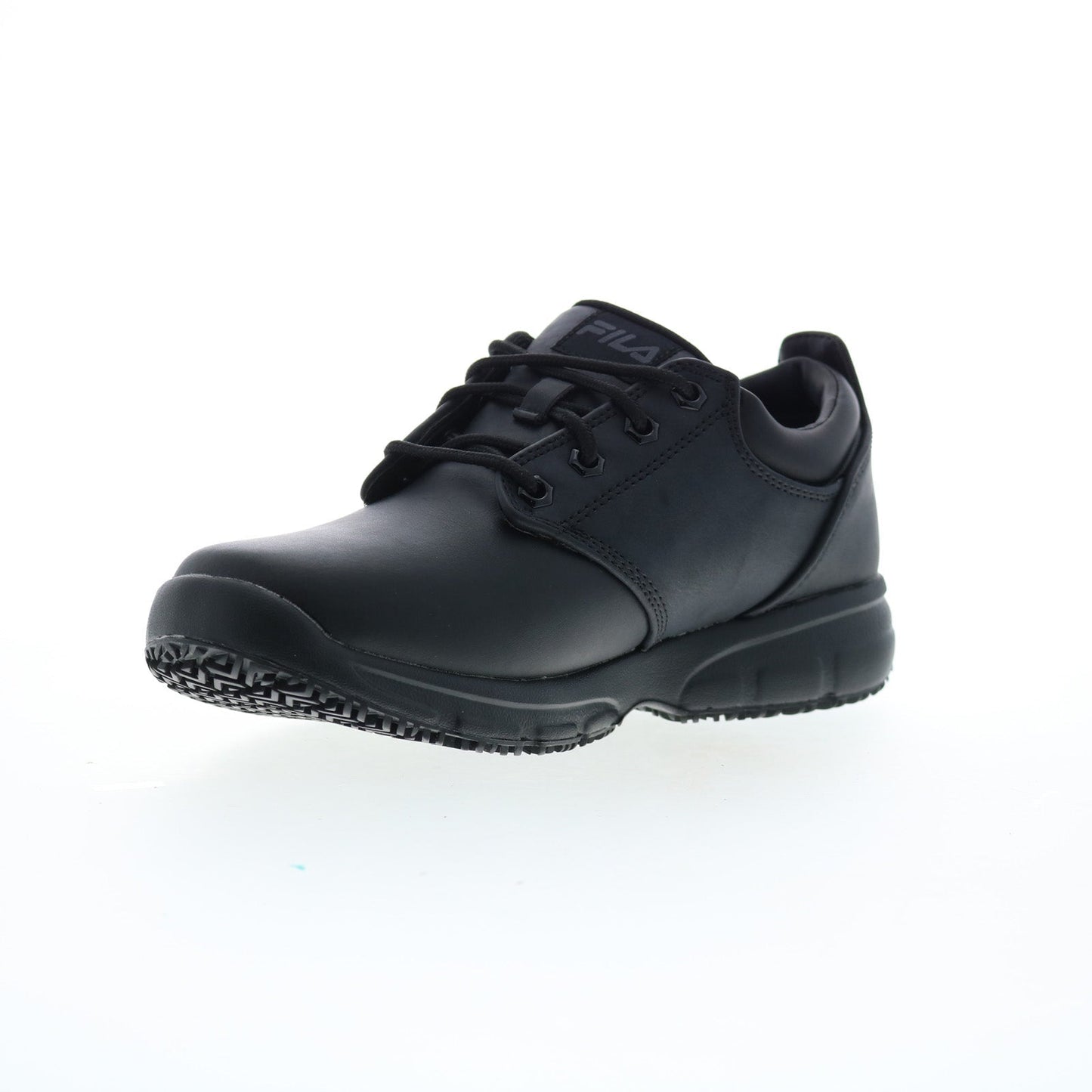 Fila Memory Blake Slip Resistant Mens Black Athletic Work & Safety Shoes