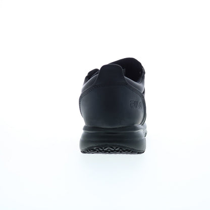 Fila Memory Blake Slip Resistant Mens Black Athletic Work & Safety Shoes