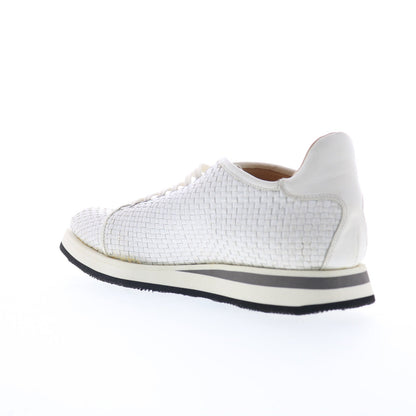 Mezlan Derby CalfSkin Leather Sport 20301 Mens White Lifestyle Sneakers Shoes