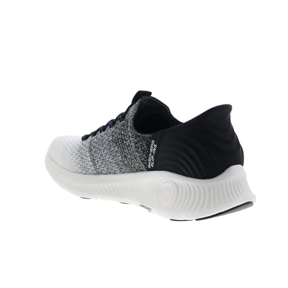 Skechers Go Walk Anywhere 216300-WBK Mens White Lifestyle Sneakers Shoes