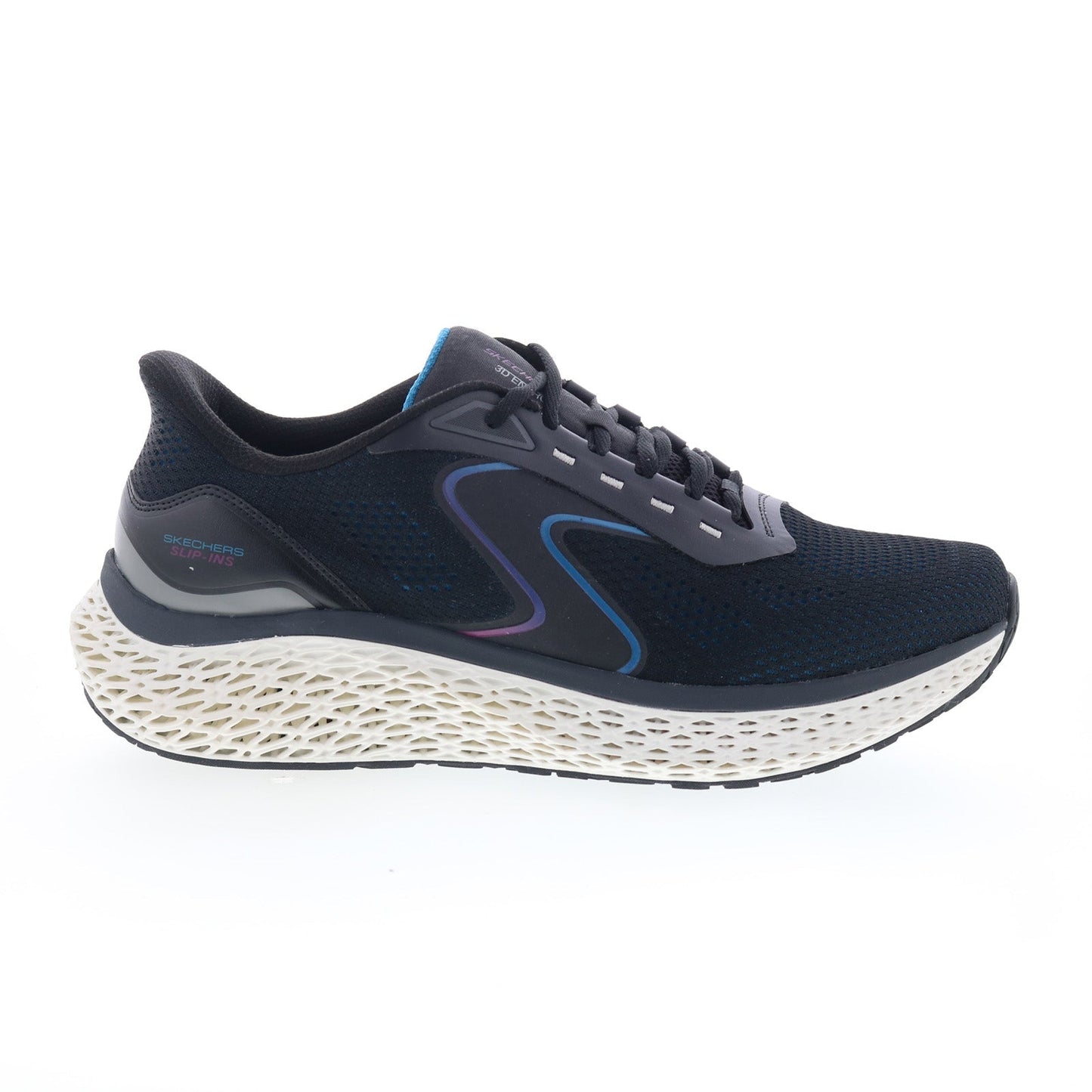 Skechers Slip-ins 3D Energy 232810-BKMT Mens Black Lifestyle Sneakers Shoes