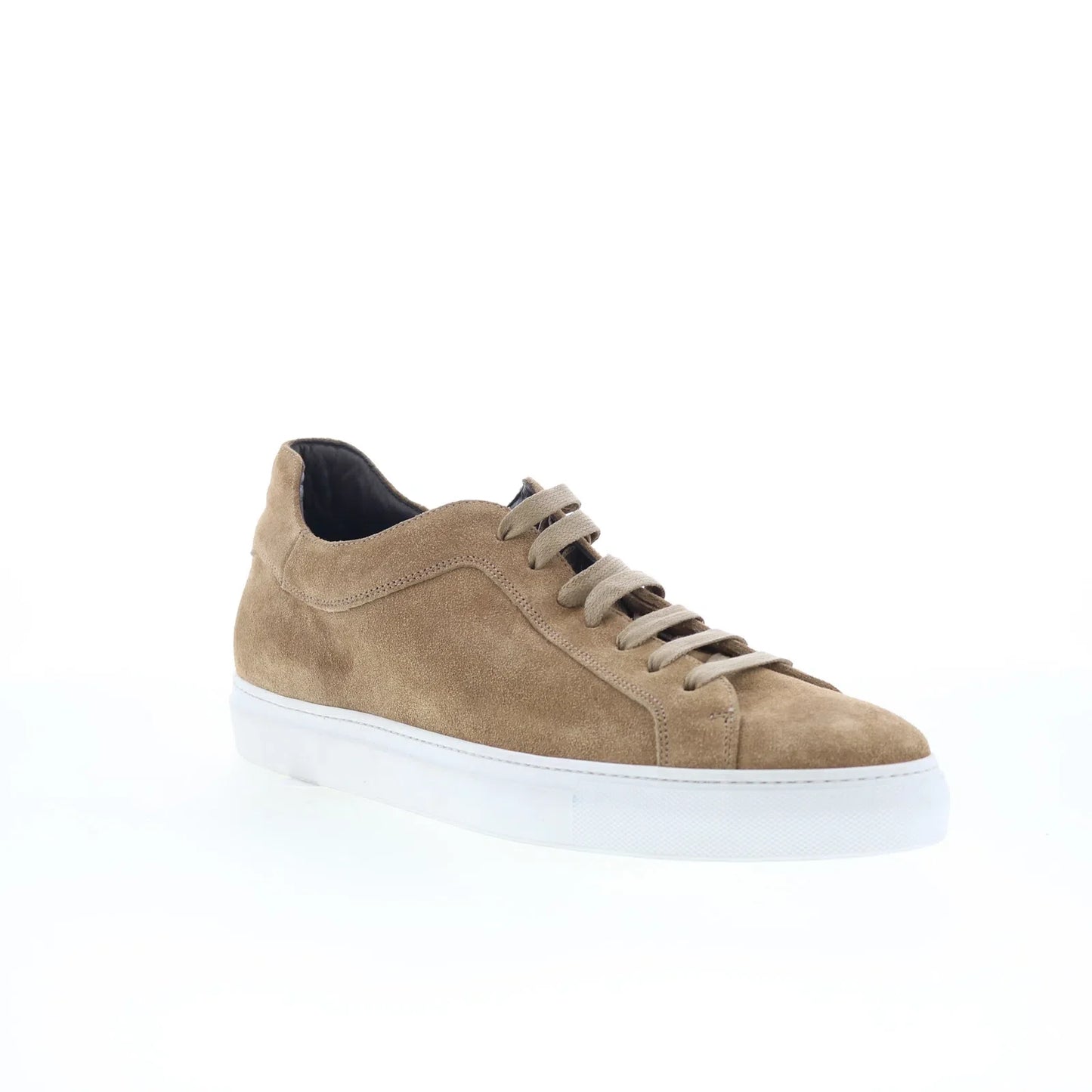 Johnston & Murphy 24-7242 Mens Brown Suede Lace Up Lifestyle Sneakers Shoes