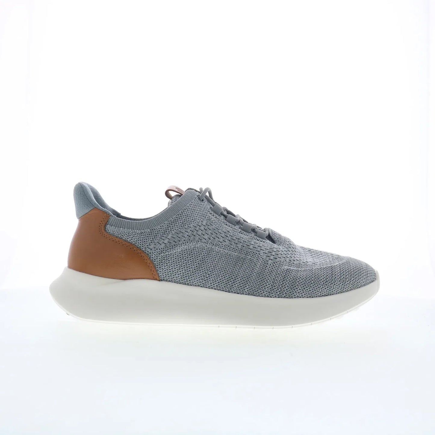 Johnston & Murphy 25-0747 Mens Gray Canvas Lace Up Lifestyle Sneakers Shoes