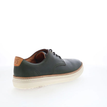 Johnston & Murphy 25-2908 Mens Green Leather Lifestyle Sneakers Shoes