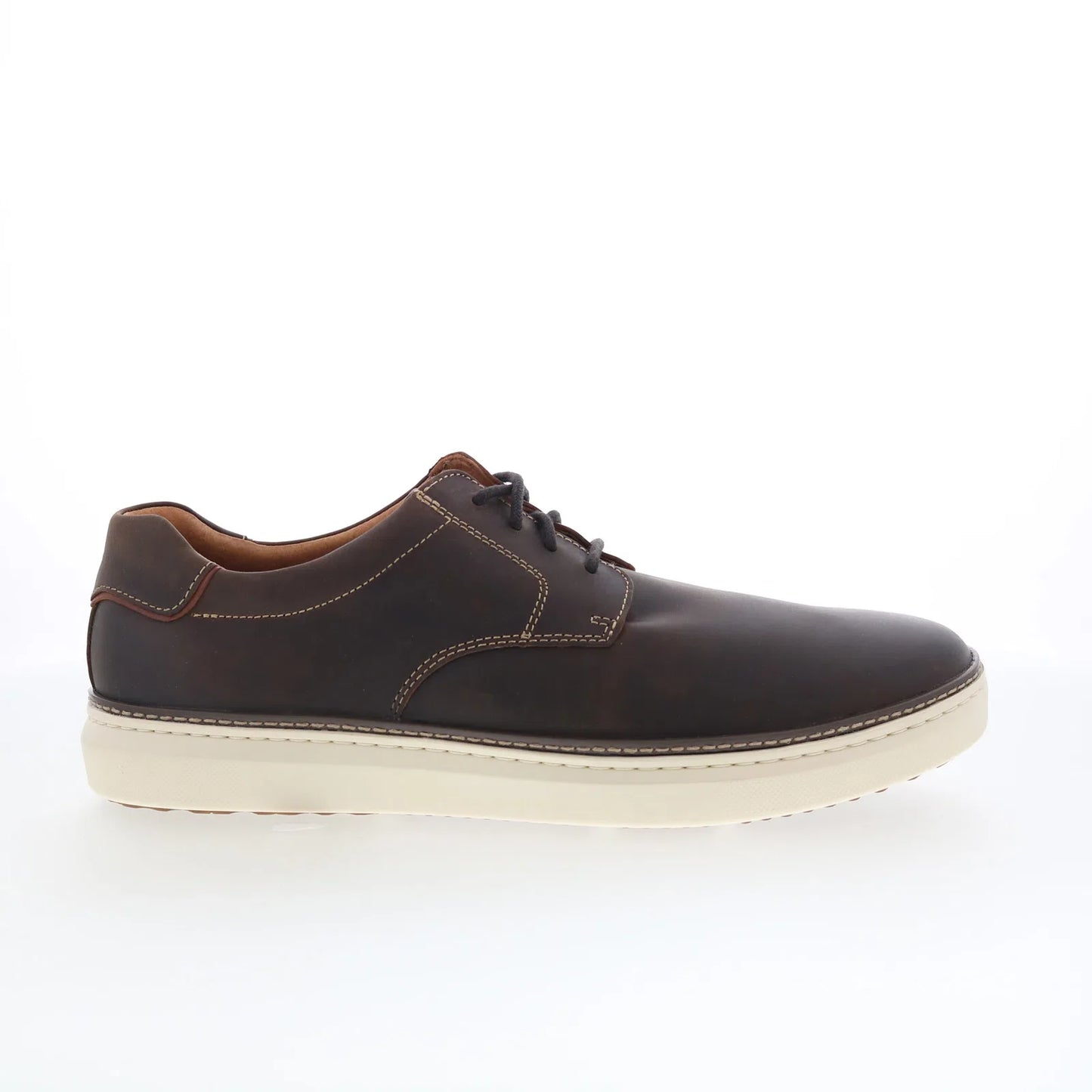 Johnston & Murphy 25-2980 Mens Brown Leather Lifestyle Sneakers Shoes