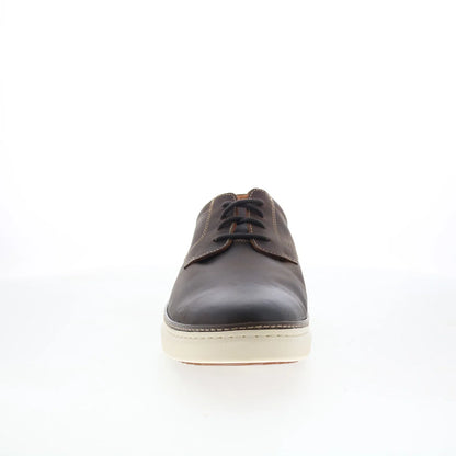 Johnston & Murphy 25-2980 Mens Brown Leather Lifestyle Sneakers Shoes