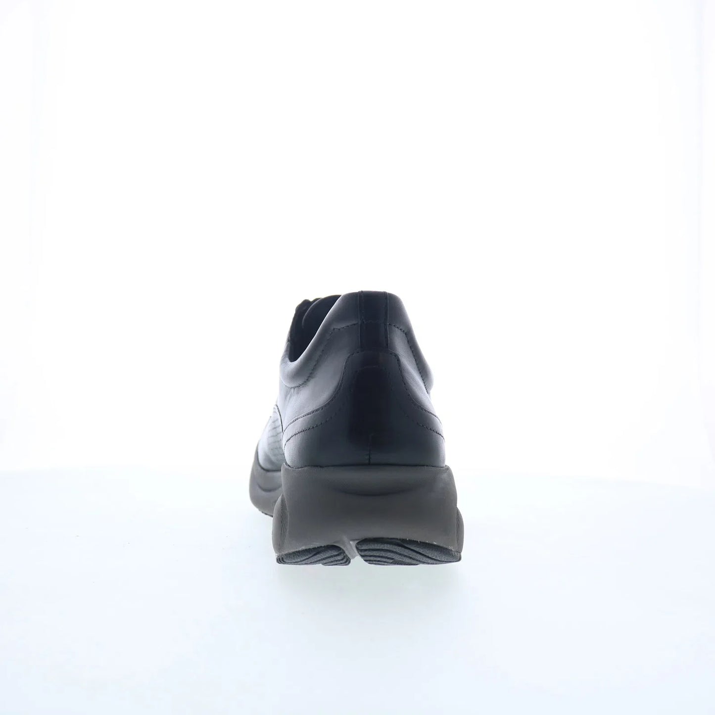 Johnston & Murphy 25-9611 Mens Black Leather Lifestyle Sneakers Shoes