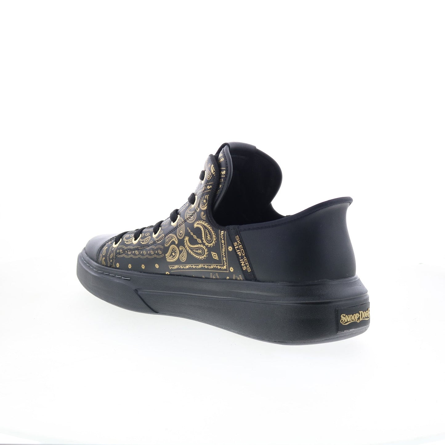 Skechers Premium Slip-ins Snoop Dogg One Double G Mens Black Sneakers Shoes