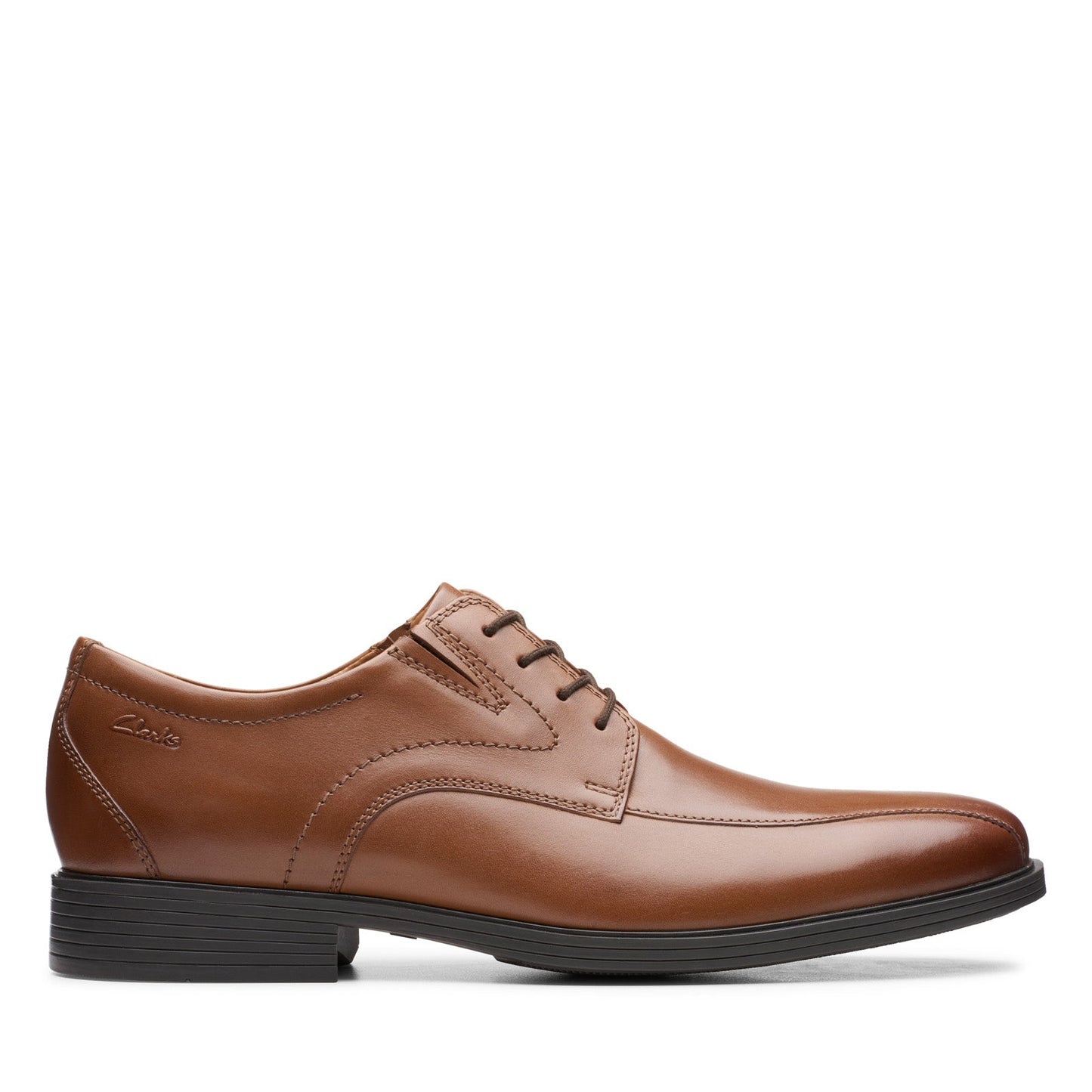 Clarks Whiddon Pace Mens Brown Wide Oxfords & Lace Ups Plain Toe Shoes