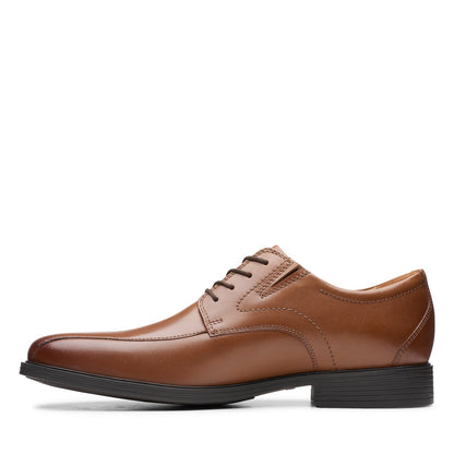 Clarks Whiddon Pace Mens Brown Wide Oxfords & Lace Ups Plain Toe Shoes
