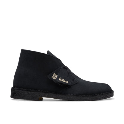 Clarks Desert Boot 26155571 Mens Blue Leather Lace Up Chukkas Boots